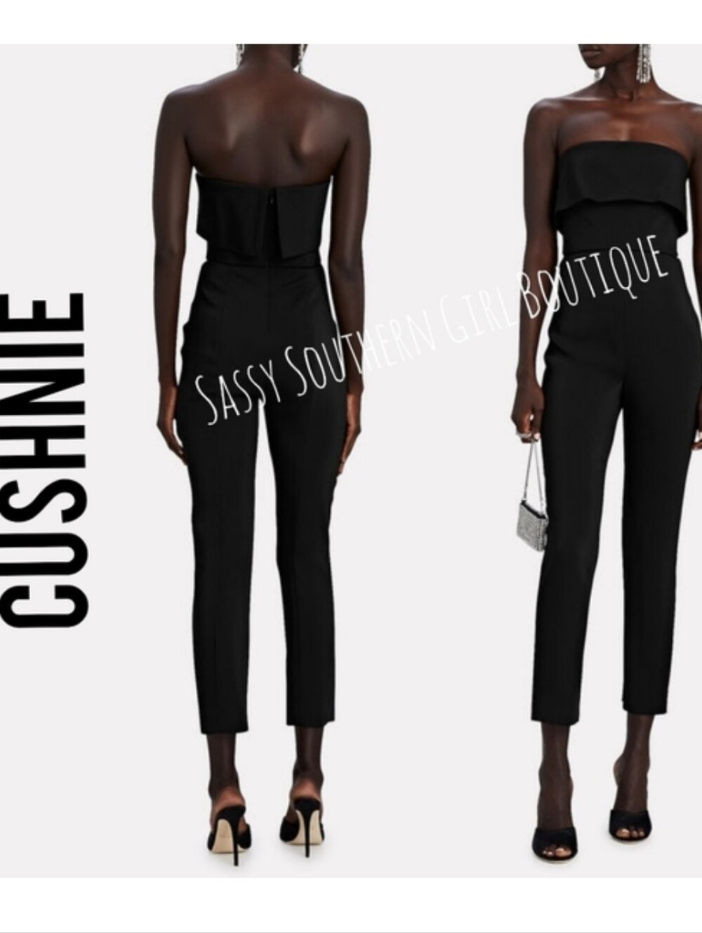 🆕⭐CUSHNIE et OCHS black jumpsuit